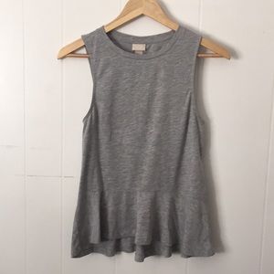 H&M peplum tank